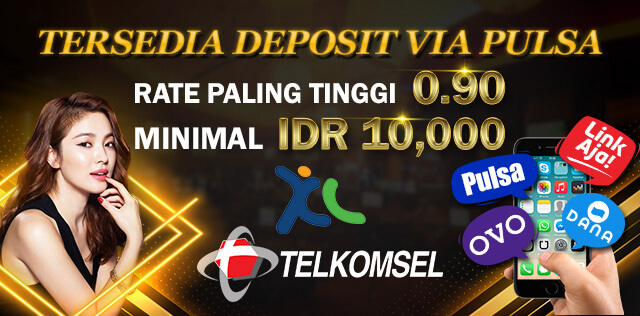 DEPOSIT PULSA, APLIKASI OVO, LINK AJA dan DANA 0.90